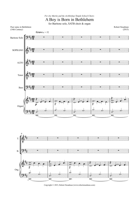 Antithesis Tenor Sax Sheet Music