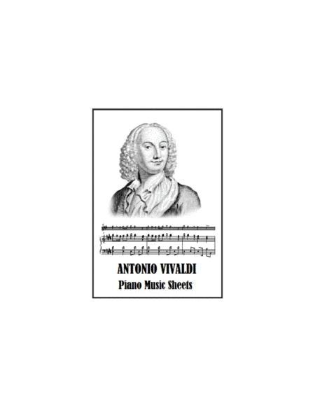 Antonio Vivaldi Piano Music Sheets Sheet Music