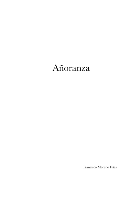 Free Sheet Music Aoranza