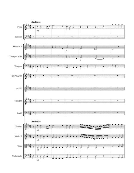 Apostolisches Glaubensbekenntnis Arthur David Hall Sheet Music