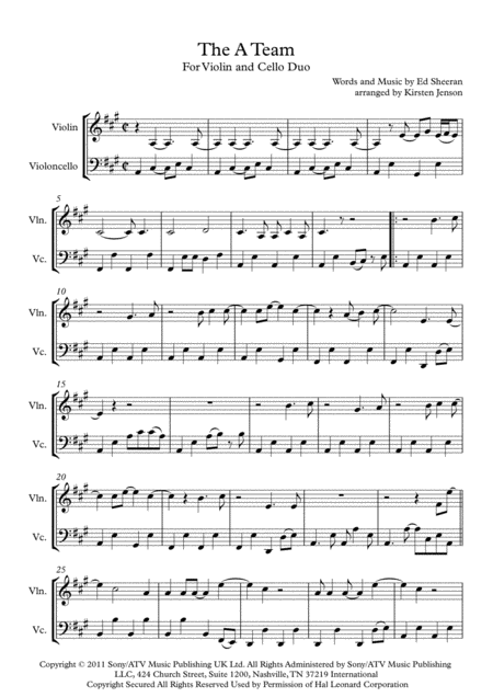 Applause For String Quartet Sheet Music