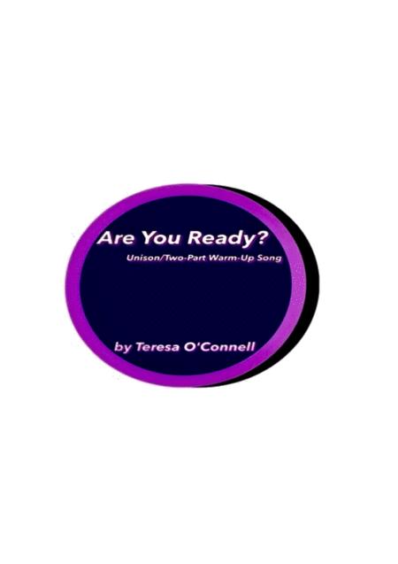 Are You Ready Digital Backing Track Sheet Music