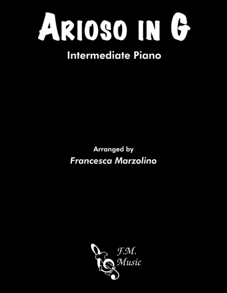 Arioso In G Intermediate Piano Sheet Music