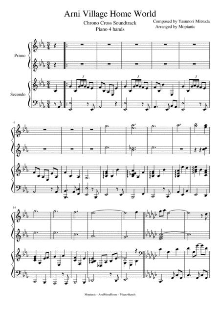 Arni Village Home World Sheet Music