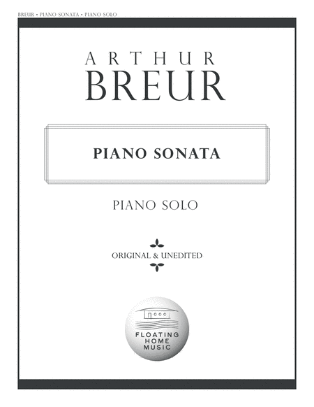 Free Sheet Music Arthur Breur Piano Sonata