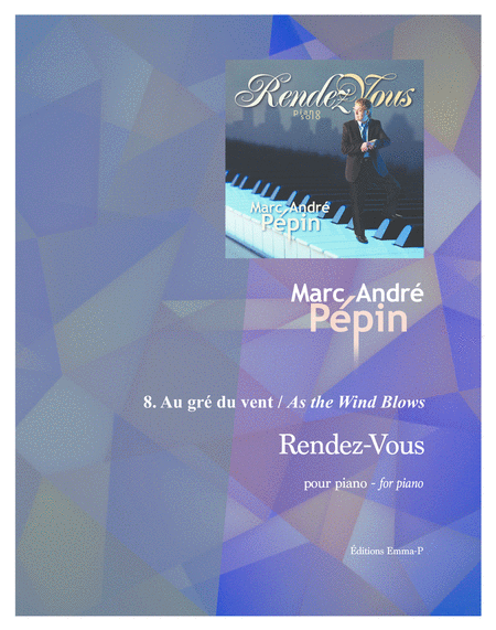 Free Sheet Music As The Wind Blows Au Gre Du Vent