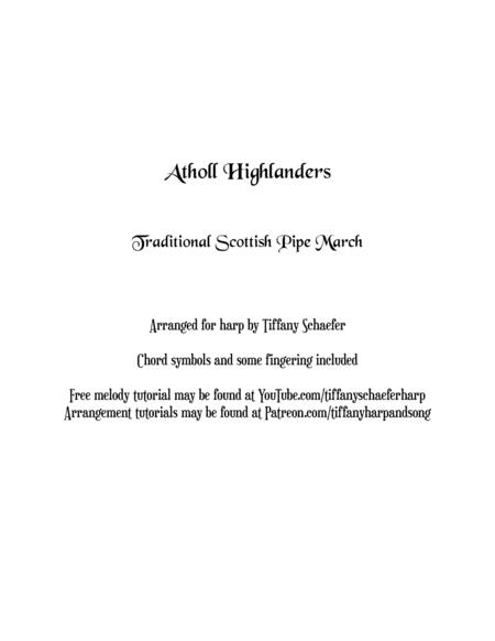 Free Sheet Music Atholl Highlanders