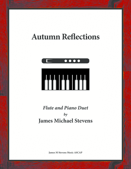 Autumn Reflections Flute Piano Sheet Music