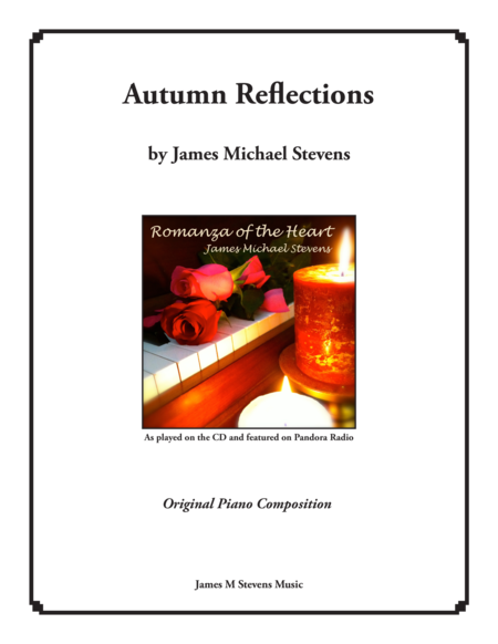 Autumn Reflections Sheet Music