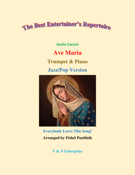 Ave Maria By G Caccini For Trumpet And Piano Video Sheet Music