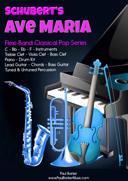 Ave Maria Flexi Band Score Parts Sheet Music