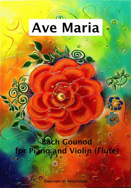 Free Sheet Music Ave Maria For Violin And Piano