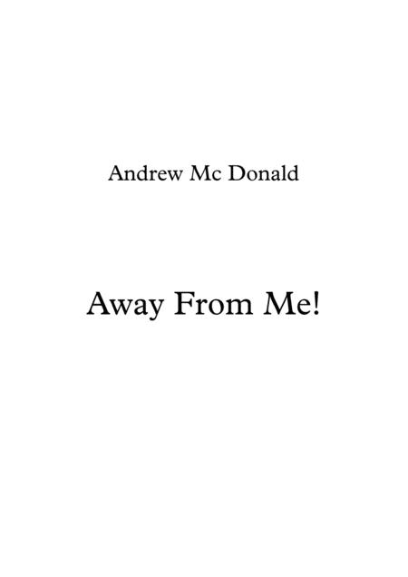 Away From Me Sheet Music