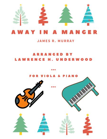 Away In A Manger For Solo Viola Sheet Music