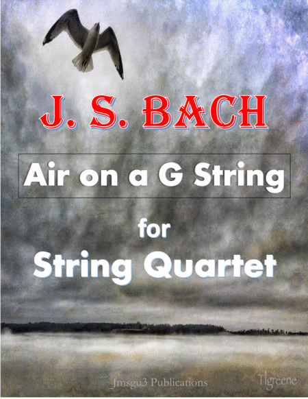 Bach Air On A G String For String Quartet Sheet Music