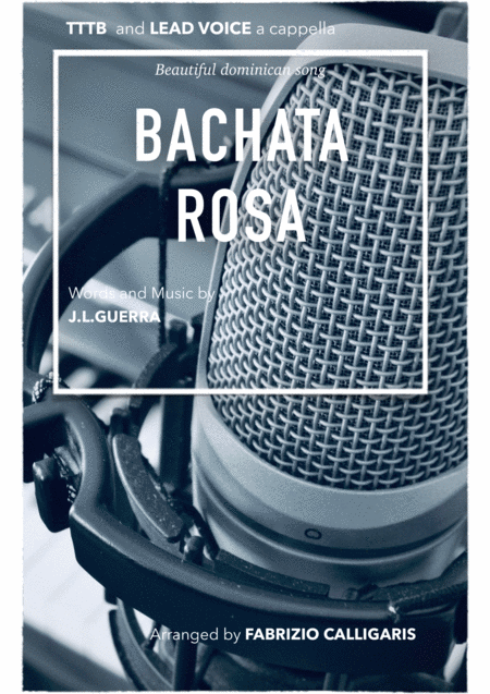 Bachata Rosa Sheet Music