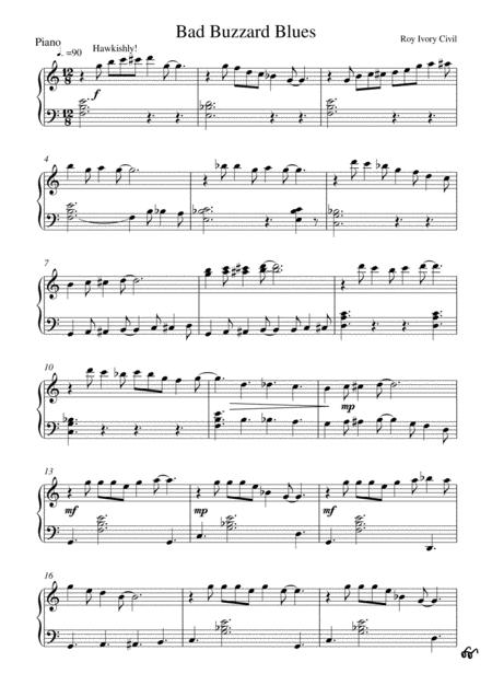 Bad Buzzard Blues Sheet Music