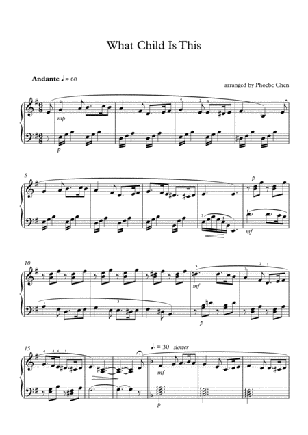 Bagatelle No 1 Double Bass Part Sheet Music