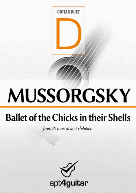 Ballet Of The Chicks In Their Shells Sheet Music