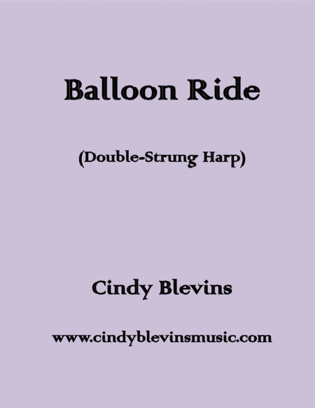 Balloon Ride An Original Solo For Double Strung Harp Sheet Music