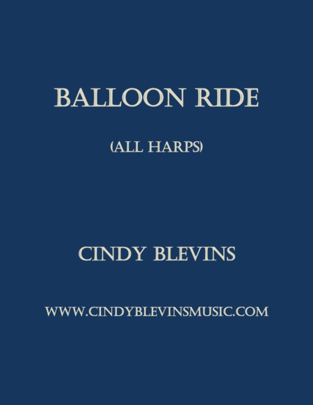 Free Sheet Music Balloon Ride An Original Solo For Harp From My Book Harping On The Black Notes