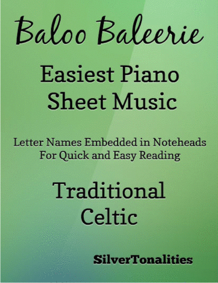 Baloo Baleerie Easiest Piano Sheet Music Sheet Music