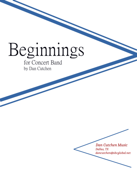 Band Beginnings For Concert Band Sheet Music