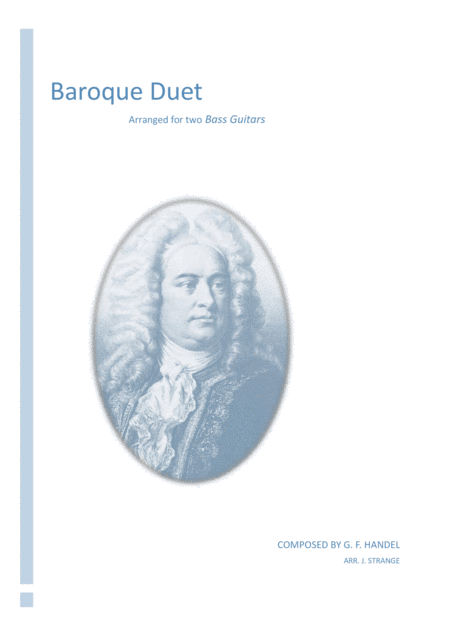 Baroque Duets For Two Bass Guitars Sheet Music