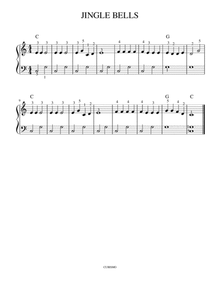 Free Sheet Music Basic Piano Studies