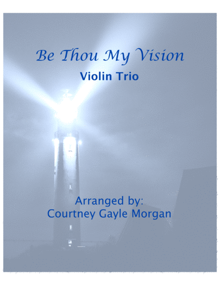 Be Thou My Vision Violin Trio Sheet Music