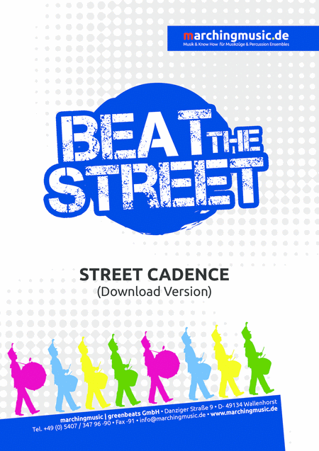 Free Sheet Music Beat The Street Cadence