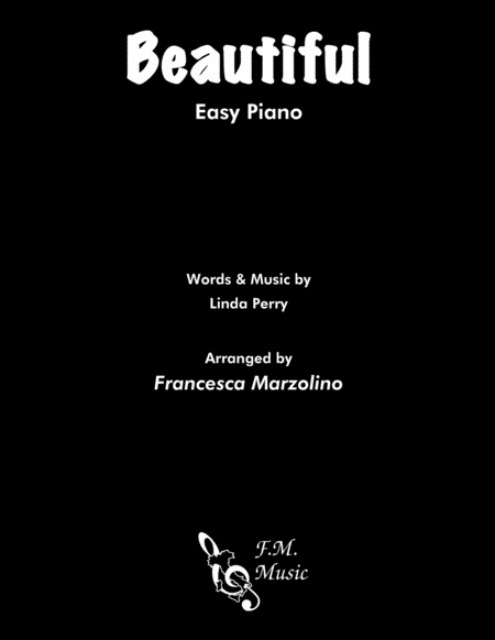 Beautiful Easy Piano Sheet Music