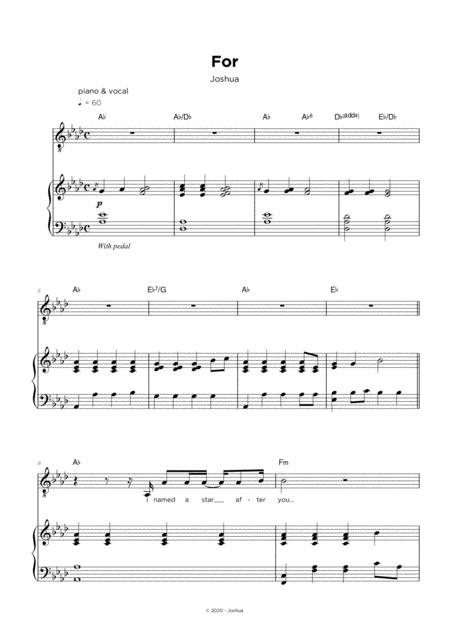 Free Sheet Music Beautiful Love Song Perfect For Weddings