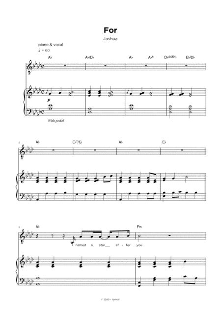 Beautiful Love Song Perfect For Weddings Sheet Music