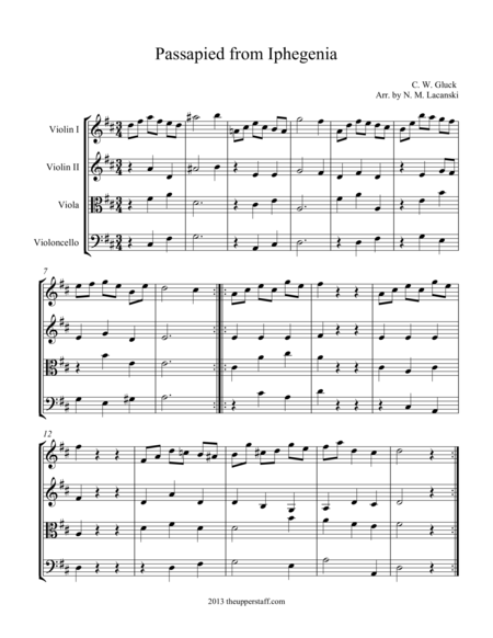 Beethoven Adagio Cantabile From Piano Sonata No 8 Patetique String Quartet Sheet Music