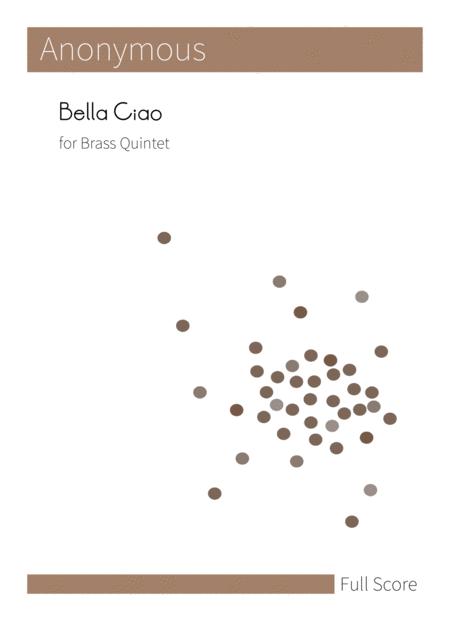 Bella Ciao For Brass Quintet Sheet Music