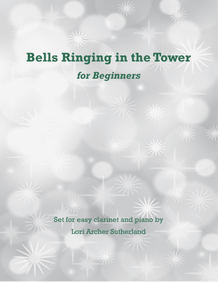 Bells Ringing In The Tower For Beginner Clarinet Piano Sheet Music