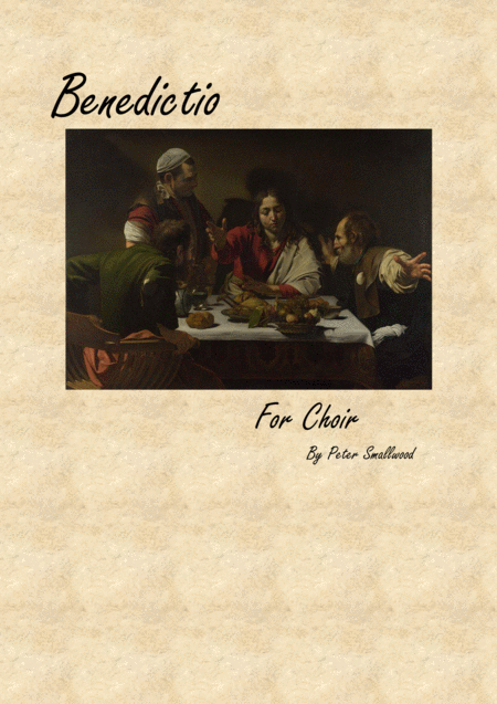 Benedictio For Choir Sheet Music