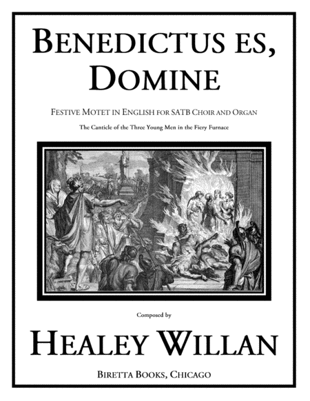 Benedictus Es Domine Sheet Music