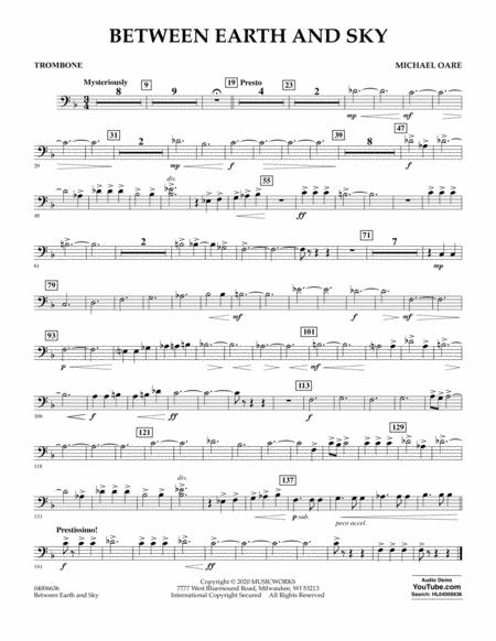 Between Earth And Sky Trombone Sheet Music