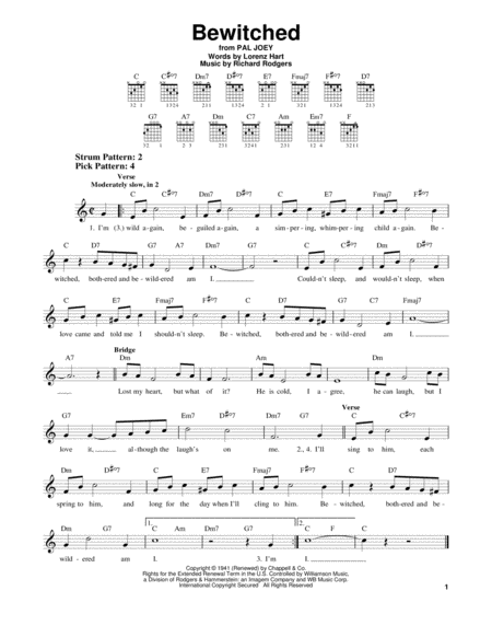 Bewitched Sheet Music