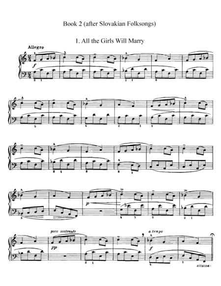 Bla Bartk For Children Volume 2 Full Complete Version Sheet Music