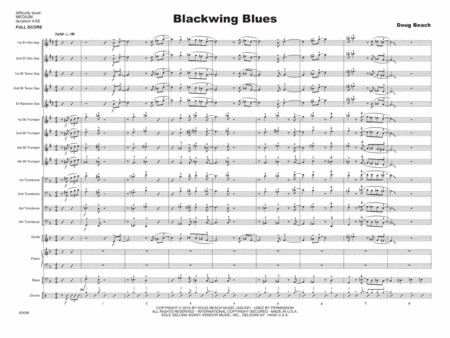 Free Sheet Music Blackwing Blues Full Score