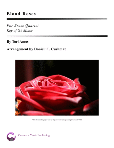 Free Sheet Music Blood Roses