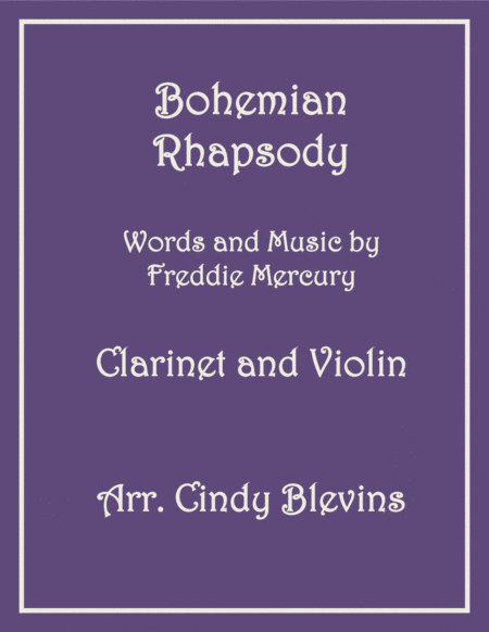 Bohemian Rhapsody For Clarinet And Violin Sheet Music