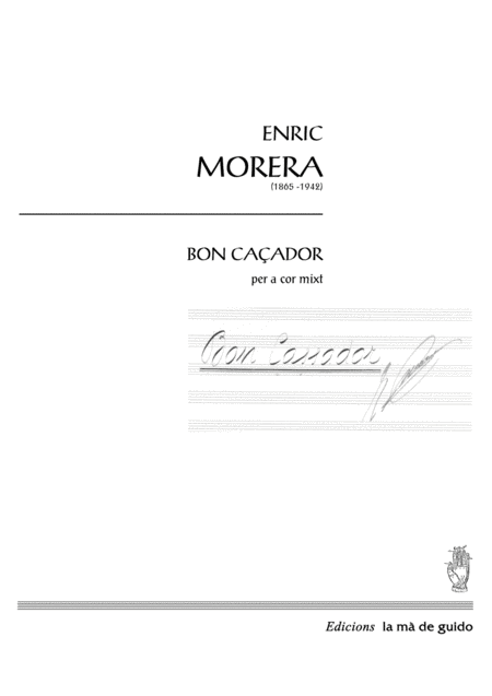 Free Sheet Music Bon Caador