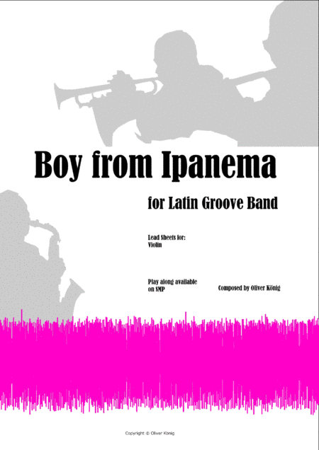Free Sheet Music Boy From Ipanema For Violin