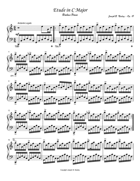 Brahms Piano Sheet Music