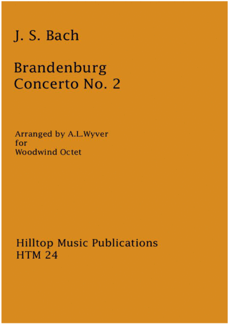 Free Sheet Music Brandenburg Concerto No 2 Arr Wind Octet