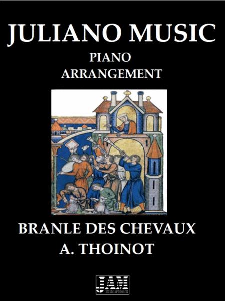 Free Sheet Music Branle Des Chevaux Easy Piano Arrangement A Thoinot